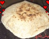 A picture of step 1 of Baladi Bread on a Sieve 🥰.