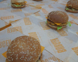 Foto langkah ke 6 dari resep American Burger (porsi party).