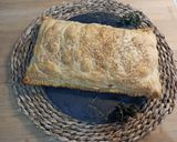 Foto del paso 3 de la receta: Empanada de hojaldre "Cheese lovers" Versión 2.0 💛🧀🥟