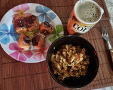 Foto del paso 4 de la receta: Huevos revueltos con tomate y cebolla