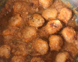 Foto del paso 4 de la receta: Albóndigas de pavo en salsa de tomate 🍅