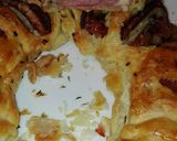 Foto del paso 3 de la receta Rosca de hojaldre con jamón york queso y beicon