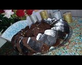 عکس مرحله 1 از دستور کیک شکلاتی گردویی