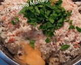 Foto del passaggio 4 della ricetta Polpette di melanzane km zero filanti alla Pugliesefilanti👩‍🍳🏡🦁❤️