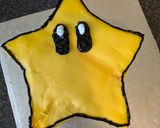 A picture of step 14 of Mario super star cake.