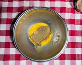 Foto del paso 1 de la receta: Budín de vainilla con chispas de chocolate 🍫