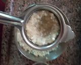 A picture of step 2 of Sago bowl chaat.