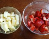 Foto del paso 1 de la receta: Batido de Piña y Frutillas