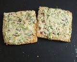 A picture of step 5 of Cheese Chilli Toast.