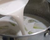 Hình bước làm 3 của món Cà Hầm Dừa