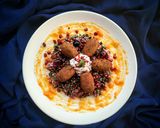 A picture of step 11 of Khyati's Lebanese combo.