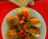 A picture of step 4 of Pollo al Sillao (Peruvian Soy Sauce Chicken).