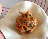 Hình bước làm 5 của món Bánh bao nhân chay