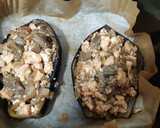 Foto del paso 8 de la receta: Berenjena rellena de salmón a la soja