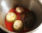 Foto del paso 5 de la receta: Verduras rellenas de arroz y carne
