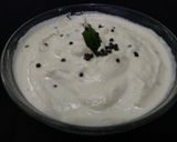 A picture of step 6 of Almond/ Badam Chutney.