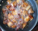 A picture of step 2 of Wet fried pork.