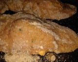 Foto del paso 4 de la receta: Milanesa rellena con cheddar, jamón y queso ! 🤤