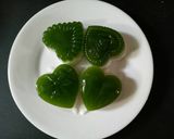 Hình bước làm 6 của món Rau câu matcha