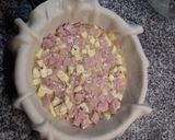 Foto del paso 3 de la receta: Relleno de tarta de jamón y queso