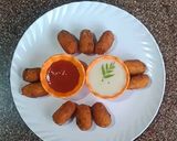 A picture of step 4 of Carrot Bullets.