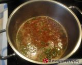 A picture of step 3 of Spaghetti with ground meat.