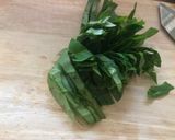 Hình bước làm 1 của món Cháo lươn mồng tơi cho bé (+7M)