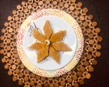 A picture of step 3 of Mango Barfi.