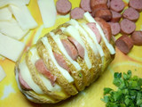 Baked cheesy potatoe