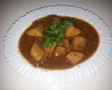 A picture of step 4 of Minced meat stew# author Marathon contest #.