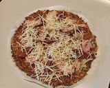 Foto del paso 3 de la receta Pizza con base de calabacín en Airfryer