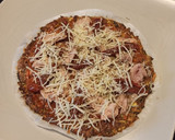 Foto del paso 3 de la receta: Pizza con base de calabacín en Airfryer