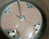 A picture of step 7 of Ragi Idli.