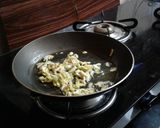 A picture of step 4 of Kajur laddus.