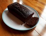A picture of step 11 of Triple Chocolate Loaf Cake.