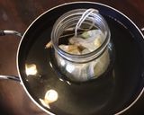 A picture of step 1 of California Farm Lemon Grass Oil Confit.