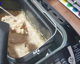 Foto del paso 4 de la receta Brownie de chocolate blanco con avellanas en panificadora
