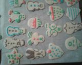 A picture of step 1 of Icing for Christmas Cookies.