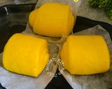 Foto langkah ke 9 dari resep Pumpkin Mantou / Mantau Labu Kuning Menul".