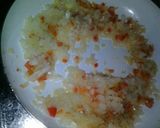 A picture of step 1 of Crispy lechon kawali sisig.