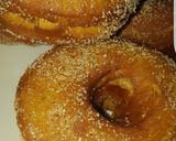 A picture of step 1 of Cinnamon sugar coated doughnut #kanocookout.