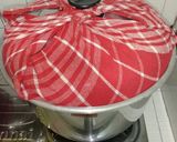 Foto langkah ke 5 dari resep Bolu red velvet ekonomis.