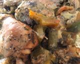 Foto del paso 3 de la receta: Muslos de Pollo al horno con vegetales y mostaza.✌️☺️