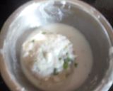 A picture of step 5 of Murmura potato tikki.