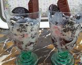 A picture of step 6 of Flaky Oreo shots.
