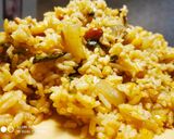 A picture of step 4 of Govind Bhog Rice Pulao.