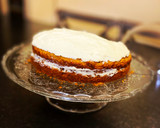 Foto del paso 6 de la receta Tarta de zanahoria con crema de queso