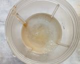 A picture of step 2 of AloeVera, mint and lemon juice.