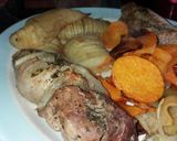 Foto del paso 8 de la receta: Carne (vaca, pollo o cerdo) al horno, con vegetales