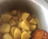 Alu meethi easy to cook recipe step 3 photo